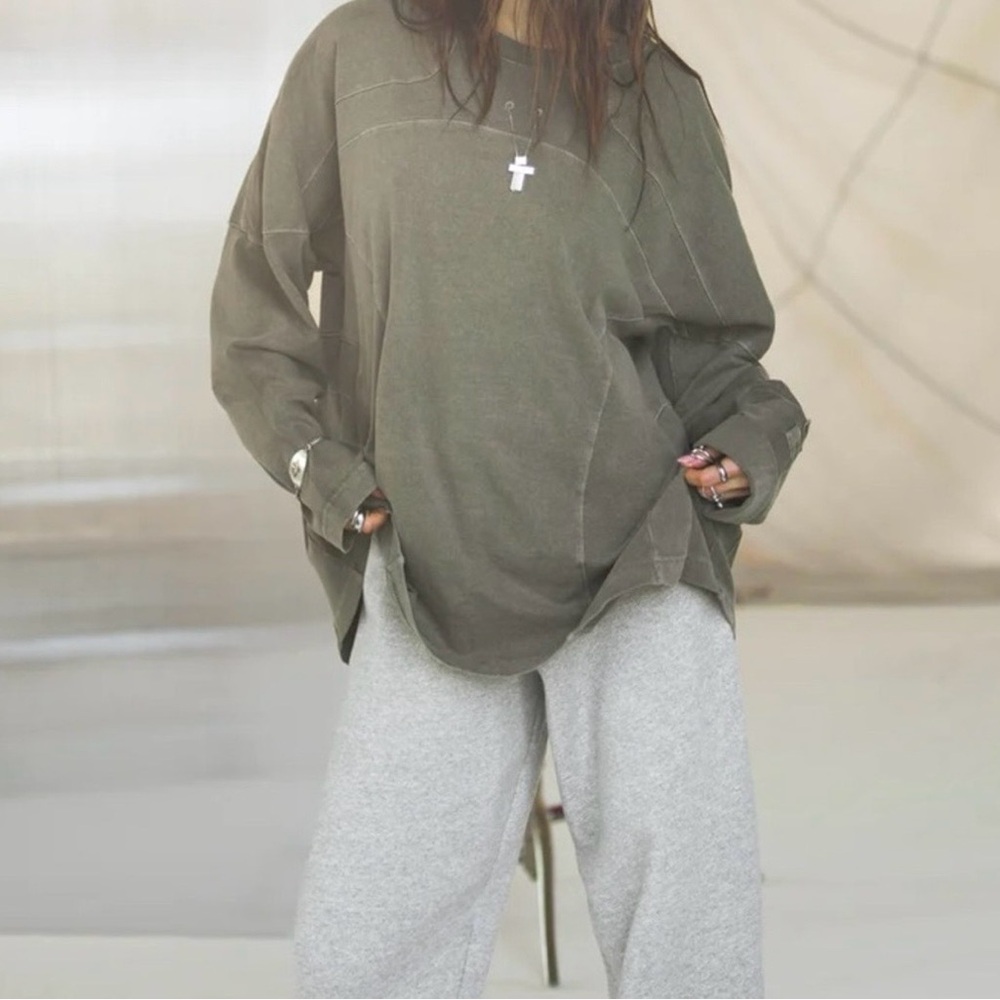 JOAH BROWN VINTAGE PANEL LONG SLEEVE